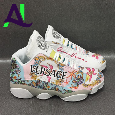 Versace air jordan 13 sneaker hot 2024- form jordan 13 sneaker